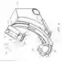 Fig. 07 - Angio capable portable x-ray fluoroscopy unit with sliding C-arm and variable pivot