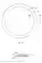 Fig. 10 - Hearing aid with large diaphragm microphone element including a printed circuit board