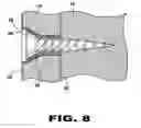 Fig. 10 - Preset depth adapter and finger guard for screws and nails when installing sheetrock