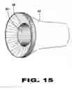 Fig. 17 - Preset depth adapter and finger guard for screws and nails when installing sheetrock