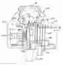 Fig. 01 - Variable-nozzle turbocharger with integrated bypass