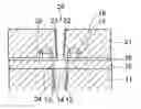 Fig. 01 - Method for manufacturing a semiconductor device having a stepped through-hole