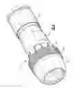 Fig. 08 - Nut seal assembly for coaxial cable system components