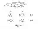 Fig. 16 - Stepwise growth of oligomeric redox-active molecules on a surface without the use of protecting groups