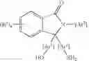 Fig. 17 - 2-aryl-3-(aminoaryl)-3-(hydroxyaryl)phthalimidine compounds and methods for making them