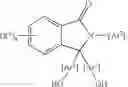 Fig. 20 - 2-aryl-3-(aminoaryl)-3-(hydroxyaryl)phthalimidine compounds and methods for making them