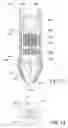 Fig. 11 - Tonometer-pachymeter apparatus for measurement of intraocular pressure