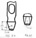 Fig. 05 - Multiple purpose nail with oblique openings