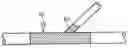 Fig. 01 - Bifurcation stent with overlapping crimped struts