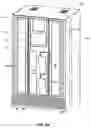 Fig. 04 - Scalable composite rectangular/cylindrical automated data storage library system