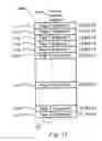 Fig. 16 - Flash memory architecture with separate storage of overhead and user data