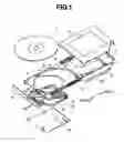 Fig. 02 - Optical disk device with pickup cooling plate