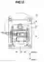Fig. 11 - Optical disk device with pickup cooling plate