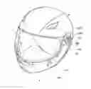 Fig. 01 - Helmet having removable jaw guard