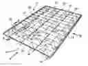 Fig. 01 - Nestable box spring foundation