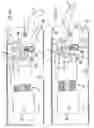 Fig. 16 - Actuating mechanism for a pivotably mounted actuating arm