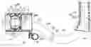 Fig. 01 - Rotatable clamp for wire harness and unit utilizing same