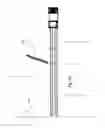 Fig. 11 - Measurement marking holes apparatus and method
