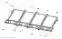 Fig. 01 - Cartridge frame with connectors for battery pack