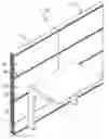 Fig. 01 - Wall panel with corner-connected open frame
