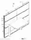 Fig. 02 - Wall panel with corner-connected open frame