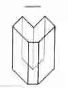 Fig. 02 - Vinyl siding outside corner mounting block