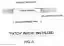 Fig. 06 - Wallboard bracket and method for repair