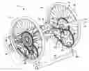 Fig. 01 - Wheel double gears chain drive of reel cutter gears