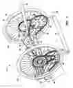 Fig. 02 - Wheel double gears chain drive of reel cutter gears