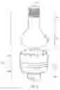 Fig. 12 - Customizable light bulb changer with suction cup and control