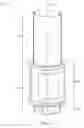 Fig. 16 - Customizable light bulb changer with suction cup and control