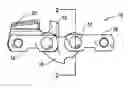 Fig. 01 - Shear resistant rivet and saw chain