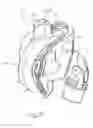 Fig. 10 - Full face respiratory mask with integrated nasal interface