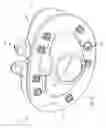 Fig. 15 - Full face respiratory mask with integrated nasal interface