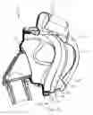 Fig. 22 - Full face respiratory mask with integrated nasal interface