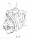 Fig. 24 - Full face respiratory mask with integrated nasal interface