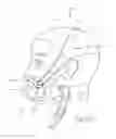 Fig. 40 - Full face respiratory mask with integrated nasal interface