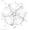 Fig. 04 - Jet arrangement for a downhole drill bit
