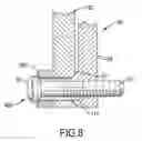 Fig. 09 - Adjusting device for positioning brake lining relative to a brake disk of a bicycle