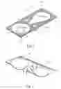 Fig. 04 - Partitioned package structure for separately containing liquid material and solid material and allowing the liquid material and solid material to be conveniently mixed