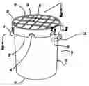 Fig. 01 - Permeable containment apparatus for a receptacle