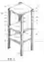 Fig. 02 - Adjustable, stackable shelving with a slide groove