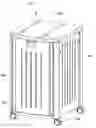 Fig. 01 - Trash container assembly