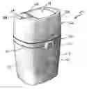Fig. 01 - Diaper pail