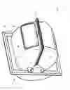 Fig. 02 - Dispenser for separately dispensing wet and dry paper in the shape of a conventional roll of toilet paper