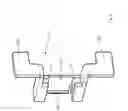 Fig. 07 - Dispenser for separately dispensing wet and dry paper in the shape of a conventional roll of toilet paper