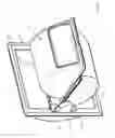 Fig. 20 - Dispenser for separately dispensing wet and dry paper in the shape of a conventional roll of toilet paper