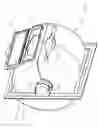 Fig. 24 - Dispenser for separately dispensing wet and dry paper in the shape of a conventional roll of toilet paper