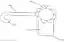 Fig. 01 - Beverage container holder and handle for use in a vehicle