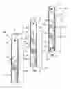 Fig. 24 - Wall hanging mounting device